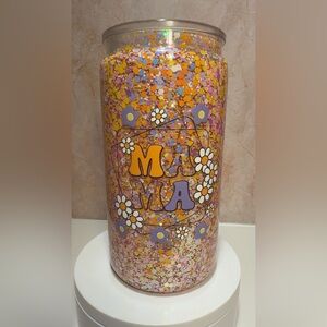 snowglobe cup (acrylic)